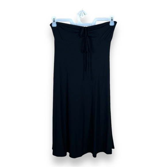 SMALL NEW YORK AND CO HALTER DRESS CASUAL STRETCH BEACH GOTH VACATION - Picture 1 of 10